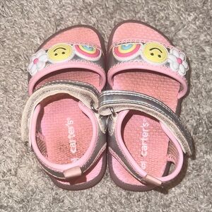 Carter's Pink Light-Up Sandals